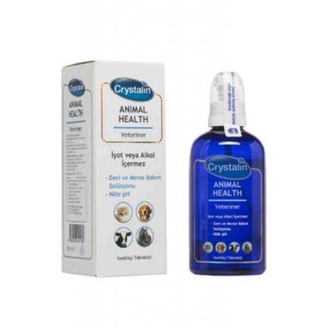 Crystalin Animal Health Yara Bakım Solüsyonu ve Dezenfektan 250ml