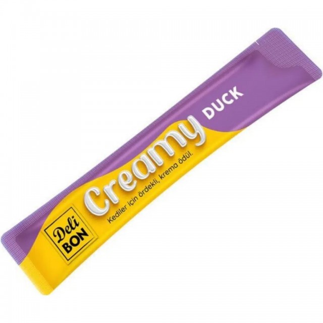 Delibon Creamy Duck Ördek Etli Sıvı Kedi Ödülü 5x15 Gr