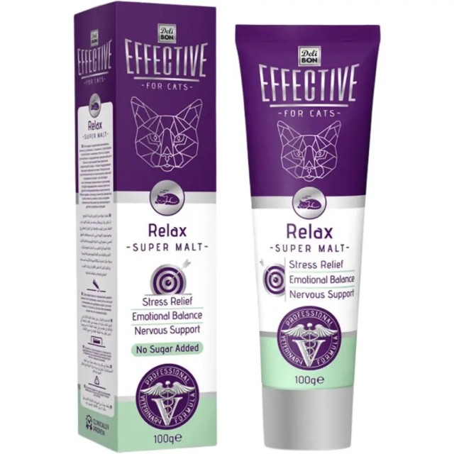 Delibon Effective Relax Stres Kontrol Desteği Malt Paste 100 Gr