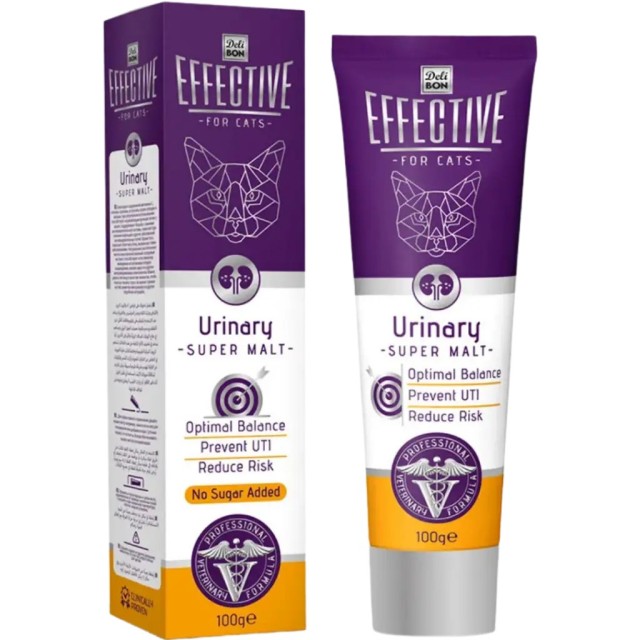 Delibon Effective Urinary Böbrek ve İdrar Yolu Desteği Malt Paste 100 Gr