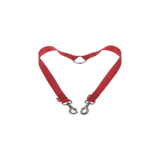 Doca 2 Li Köpek Gezdirme Tasması Kırmızı 1.5cm X 50cm