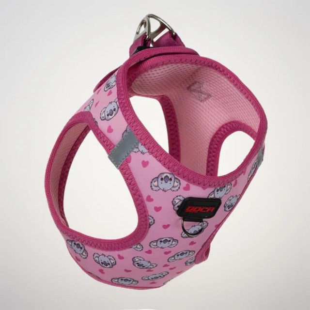 Doca Air Mesh Koala Desenli Göğüs Tasması S