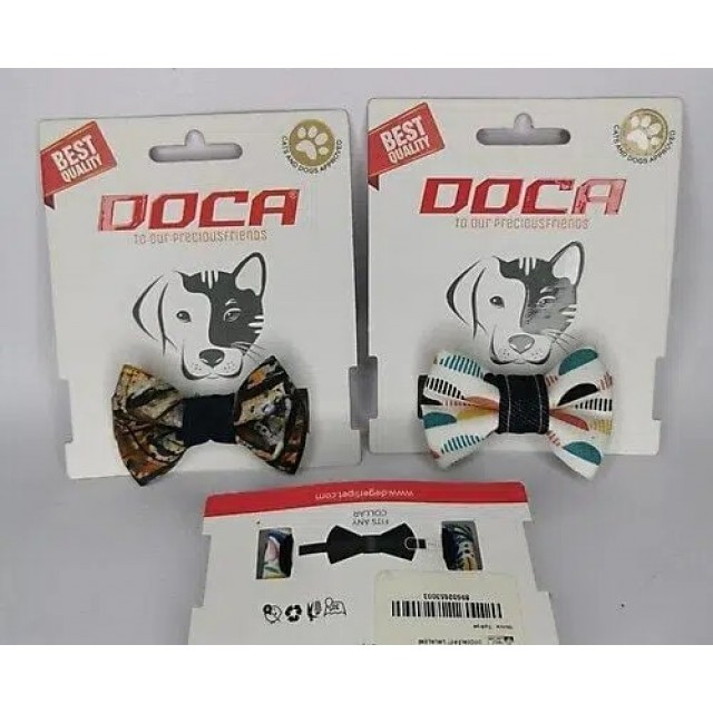 Doca kedi ve köpek papyon M 12cm