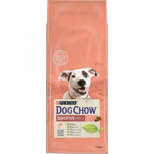 Dog Chow Sensitive Somonlu Yetişkin Köpek Maması 14 Kg