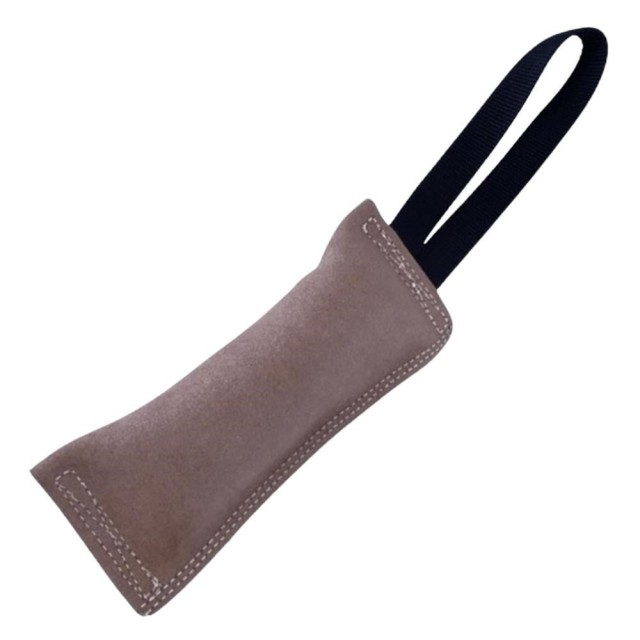 Doggie Süet Deri Köpek Isırma Yastığı Bej 6x25 cm