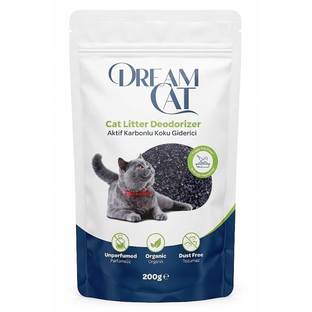 Dream Cat Aktif Karbonlu Kedi Kumu Koku Giderici 200gr