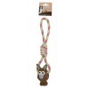 Eastland Düğümlü Stres İpli Peluş Eşek Köpek Oyuncağı 42cm