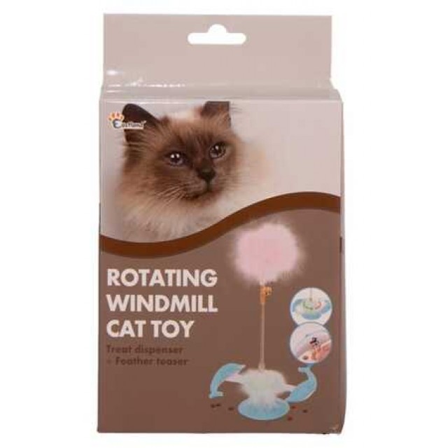 Eastland İnteraktif Dönen Kedi Oyuncağı Yunus 24x1cm