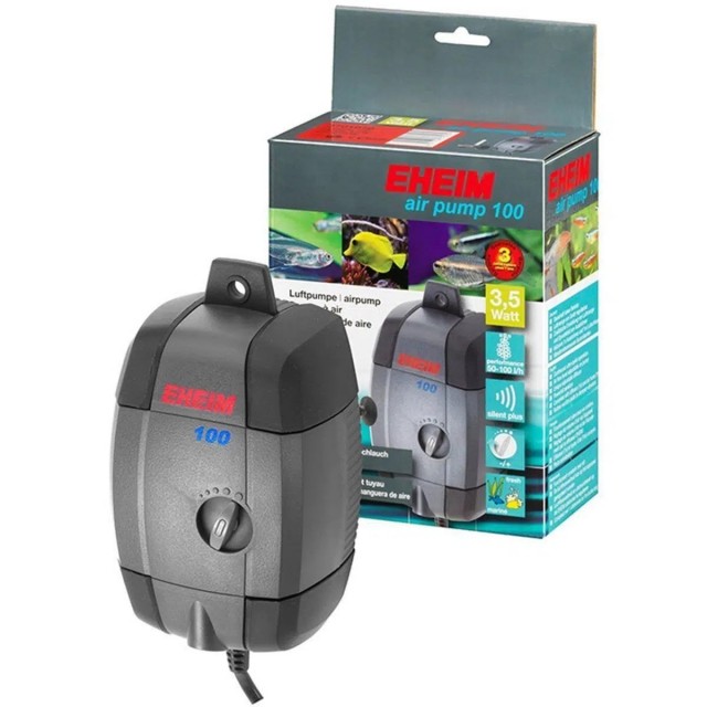 Eheim 3701 Air100 Tek Çıkışlı Hava Motoru Sessiz L/H 3,5W