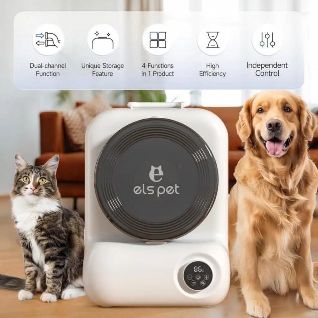 ELS Pet Groomdora Kedi ve Köpek Tüy Bakım ve Temizleme Seti