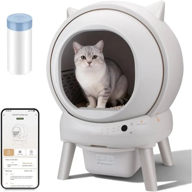 Elspet Otomatik Akıllı Kedi Tuvaleti ELS-4073D