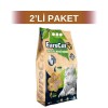 EuroCat Hızlı Topaklaşan Doğal Kedi Kumu 10 lt 2 Adet