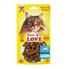 Eurocat Kedi Ödülü Mini Çubuk Somon Balıklı 2 cm 50 gr