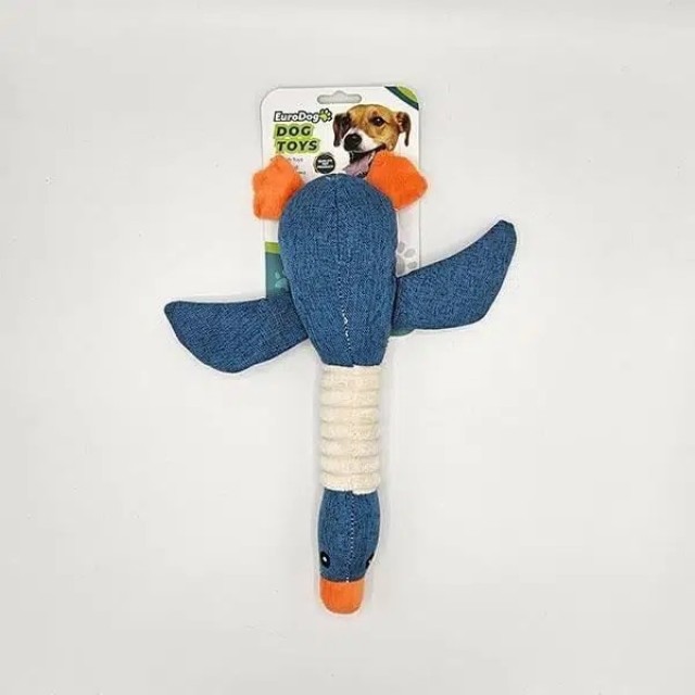 Eurodog Peluş Ördek Köpek Oyuncağı 30x9 Cm