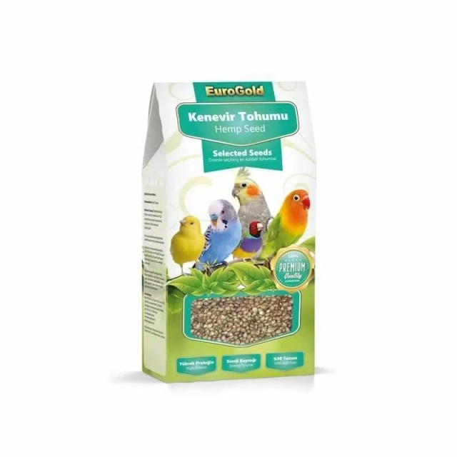Eurogold Kenevir Tohumu Kuş Yemi 100 gr