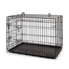 EUROGOLD KÖPEK KAFESİ SİYAH 107*71*78 624AS