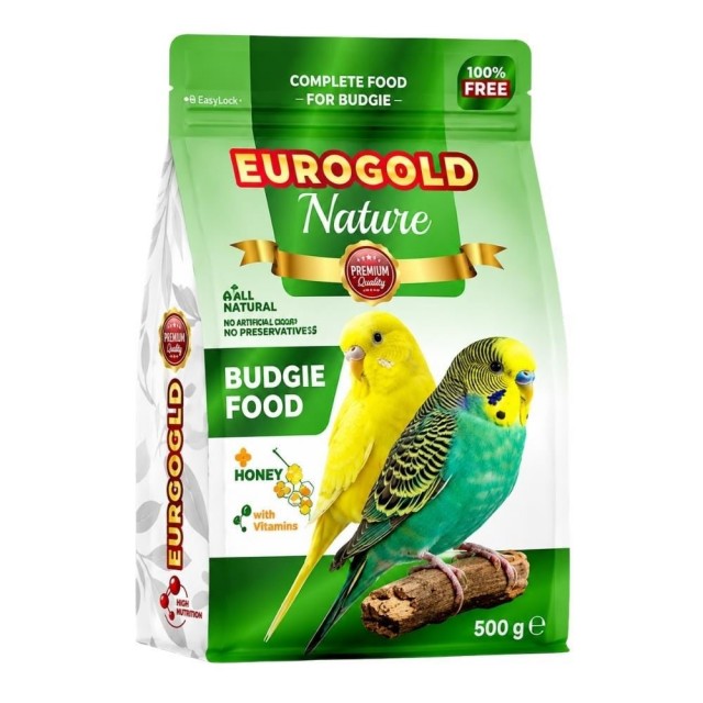EuroGold Nature Ballı Muhabbet Kuşu Yemi 500 gr