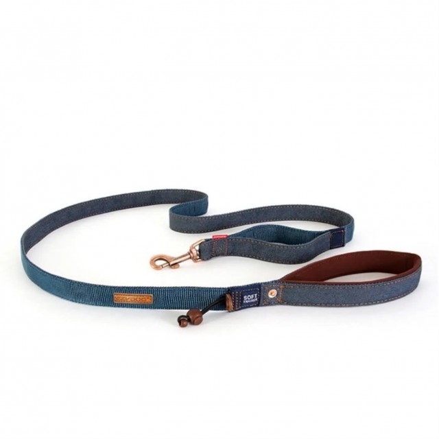 EZYDOG SOFT TRAINER GEZDİRME DENIM 25mm*181cm TSTC25SD