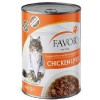 Favor Tavuklu Ciğerli Yetişkin Kedi Konservesi 400gr