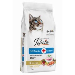 Felicia Düşük Tahıllı Hipoalerjenik Somonlu Yetişkin Kedi Maması 12kg