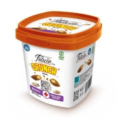 Felicia Beauty Tavuklu Somonlu ve Sütlü Kedi Crunch Ödül Maması 100gr