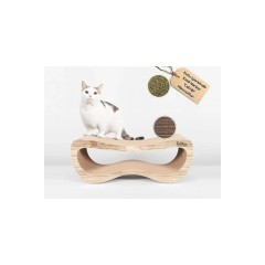 Felidae oluklu mukavva tırmalama kanepesi no:2