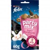Felix Party Mix Karışık Piknik Lezzetleri Tavuk Peynir ve Hindi Etli Kedi Ödülü 8x60 Gr
