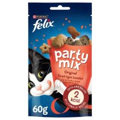 Felix Party Mix Original Karışık Izgara Lezzetleri Kedi Ödül Maması 60gr
