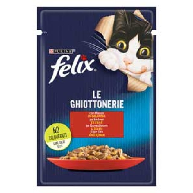 Felix Sığır Etli Yetişkin Kedi Konservesi 85gr