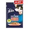 Felix Somonlu Yetişkin Kedi Konservesi 85gr (26 Adet)