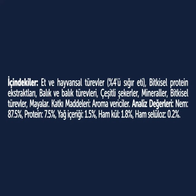 Felix Soup Beef Sığır Etli Kedi Çorbası 48 Gr 30 Adet
