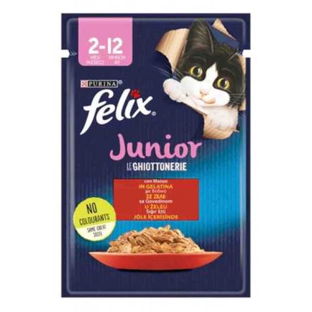Felix Sığır Etli Yavru Kedi Konservesi 85gr
