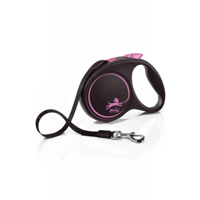 Flexi Black Design Pembe S Şerit (5 Metre)