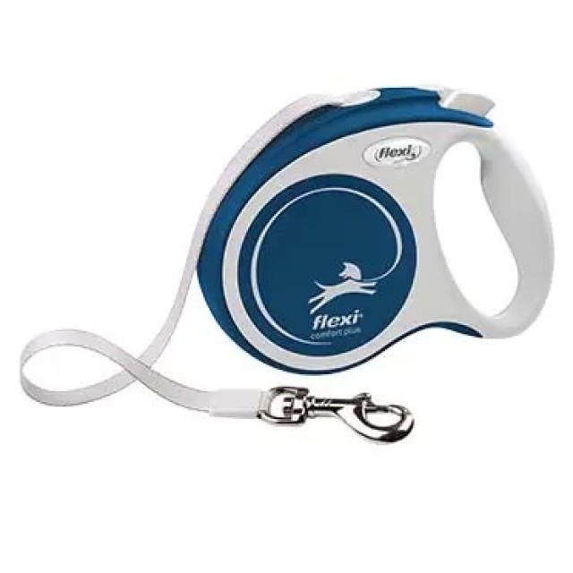 Flexi Comfort Plus XS Beden Mavi 3 mt Şerit Köpek Gezdirme Tasması