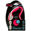 Flexi New Comfort Otomatik Şerit Gezdirme Kayışı 3 Metre X-Small Kırmızı