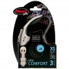 Flexi New Comfort Otomatik Şerit Gezdirme Kayışı 3 Metre X-Small Siyah