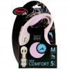 Flexi New Comfort Otomatik Şerit Gezdirme Kayışı 5 Metre Medium Rose