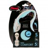 Flexi New Comfort Otomatik Şerit Gezdirme Kayışı 5 Metre Small Açık Mavi