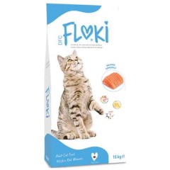 Floki Somonlu Yetişkin Kedi Maması 15kg