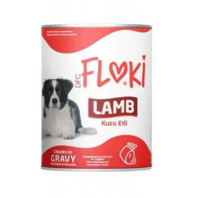 Floki Kuzulu Sos İçinde Yavru Köpek Konservesi 400gr
