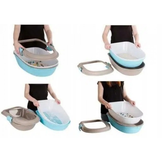 FURBA CHIC ELEKLI AÇIK KEDİ TUVALETİ 59*39 515-PF97763