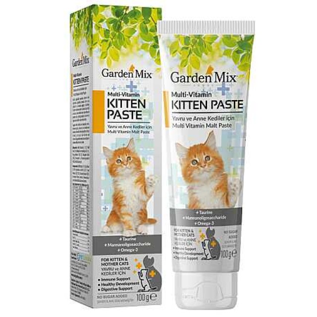Garden Mix Yavru Kediler İçin Multivitamin Macun 100gr
