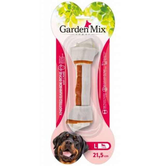 Gardenmix Kuzulu Düğümlü Köpek Kemiği L 21.5cm