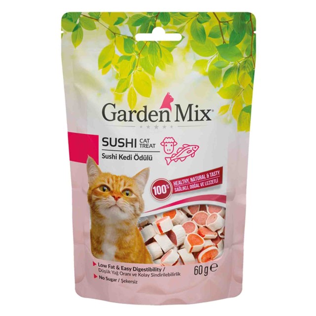 Gardenmix Kuzulu Sushi Kedi Ödül Maması 60gr