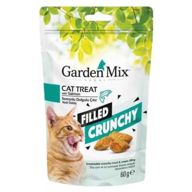 Garden Mix Somonlu İçi Dolgulu Kedi Ödül Maması 60gr