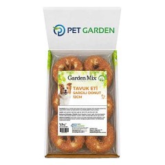 Garden Mix Tavuk Sargılı Donut Köpek Ödül Maması 12cm 1.5kg