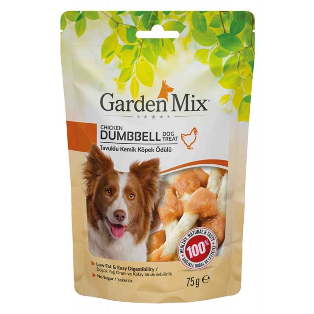 Gardenmix Tavuklu Kemik Köpek Ödül Maması 75gr