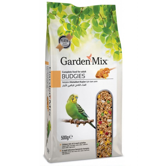 Garden Mix Platin Ballı Muhabbet Kuşu Yemi 500gr