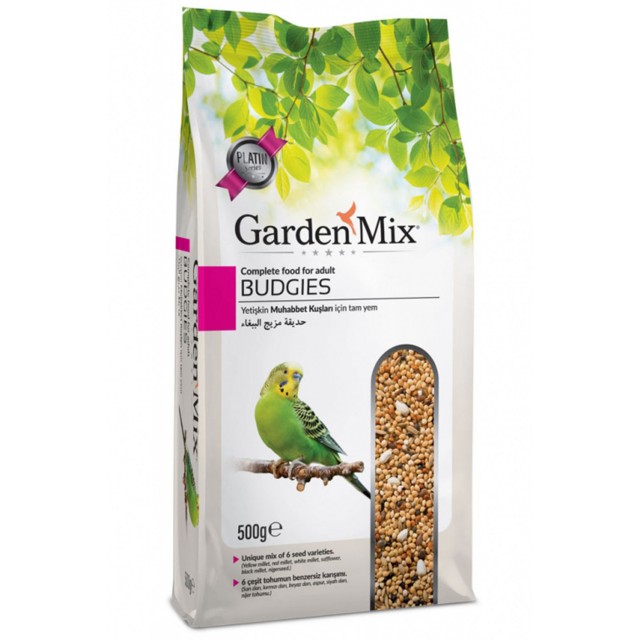Garden Mix Platin Muhabbet Kuşu Yemi 500gr