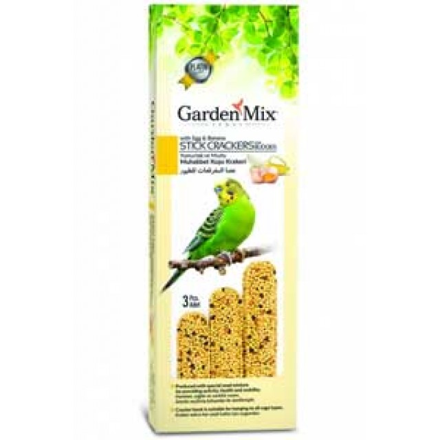 Garden Mix Platin Muzlu ve Yumurtalı Kuş Krakeri 3lü